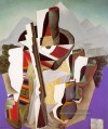 zapatistische Landschaft der Guerilla 1915 Diego Rivera